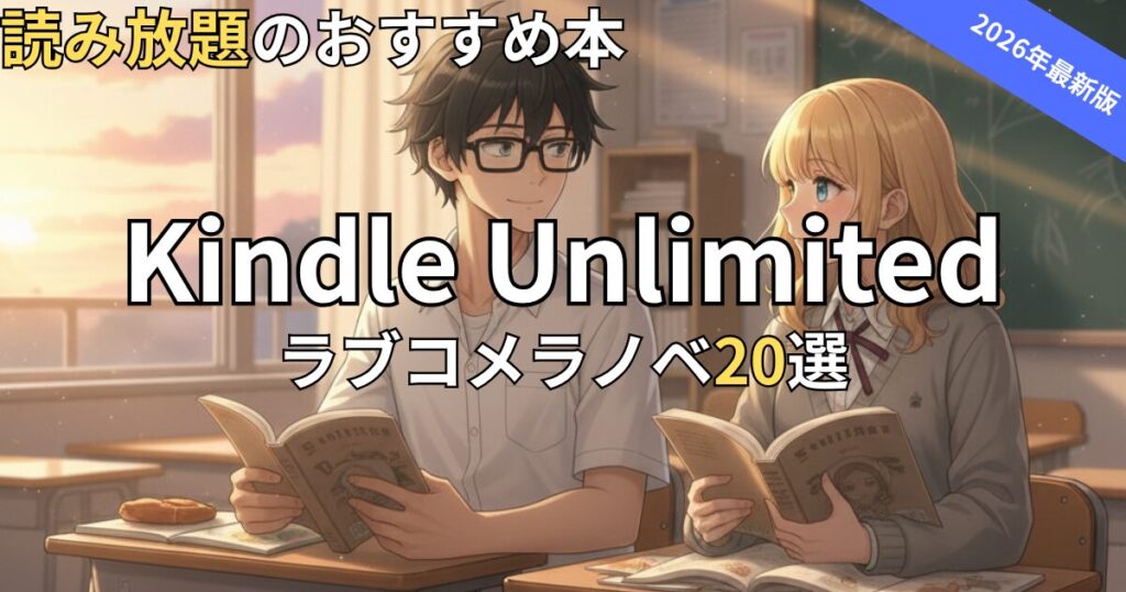 Kindle Unlimitedラブコメラノベおすすめ20選　2026年最新
