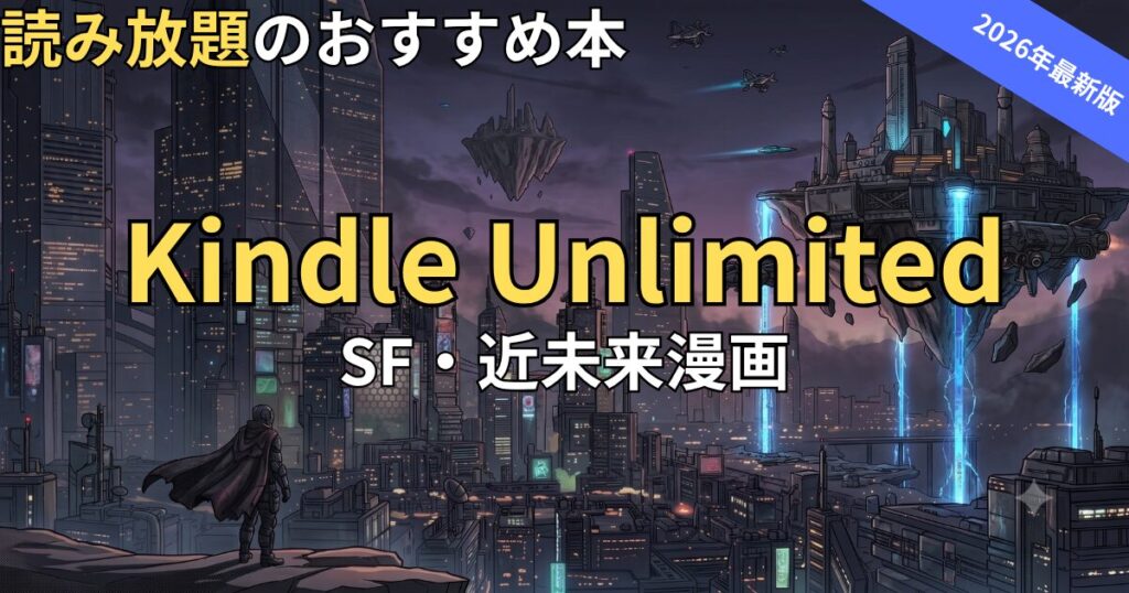 Kindle UnlimitedでおすすめのSF・近未来漫画　2026年最新