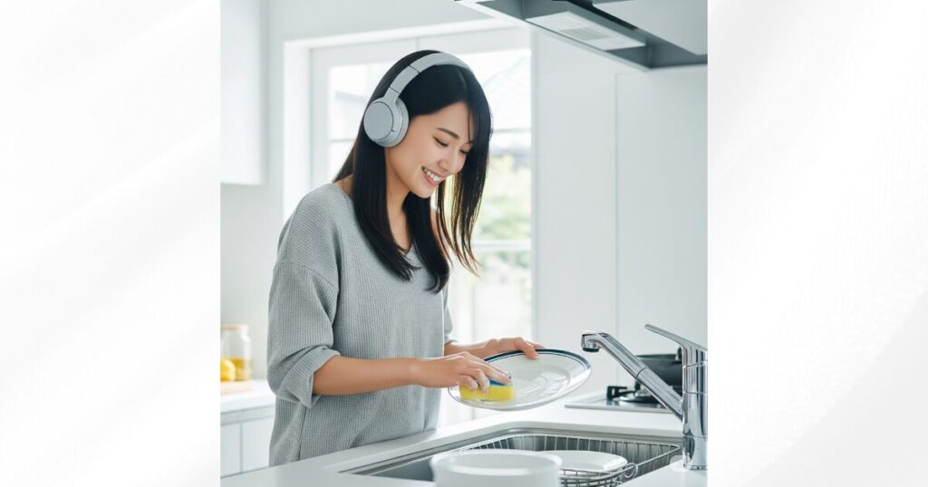 Audible（オーディブル）でストレスがたまる家事の時間を癒しの時間に変えよう！