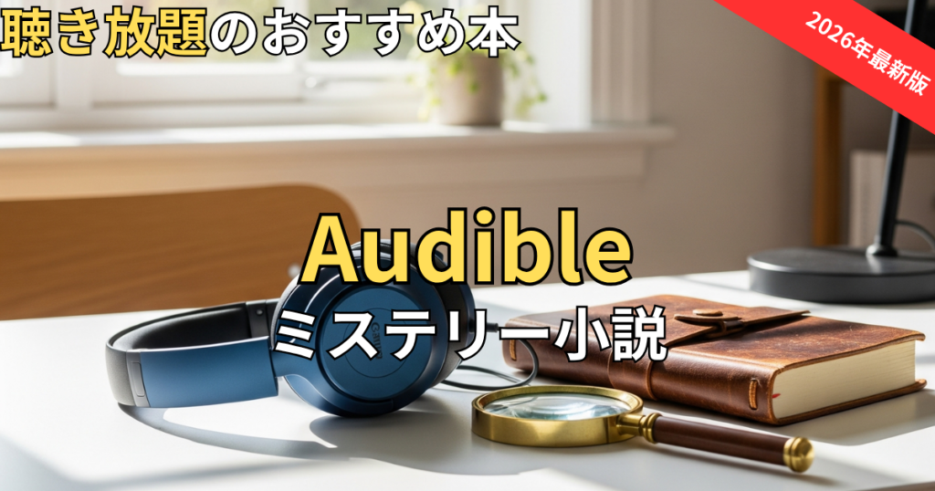 オーディブルミステリー小説おすすめ　2026年最新