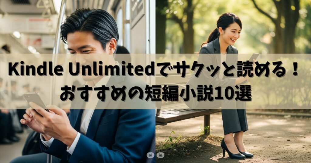 【2025年】Kindle Unlimitedでサクッと読める！おすすめの短編小説10選