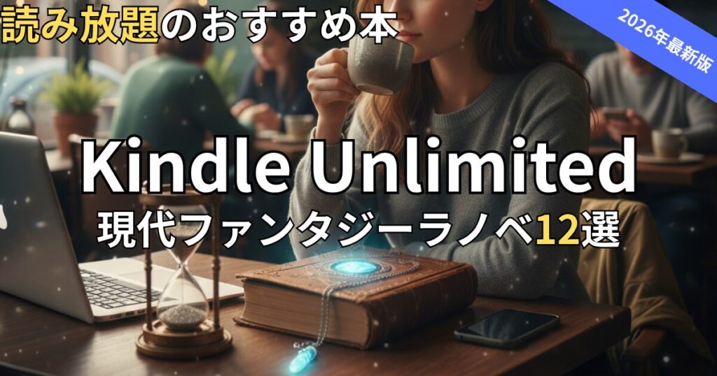 Kindle Unlimited現代ファンタジーラノベおすすめ12選