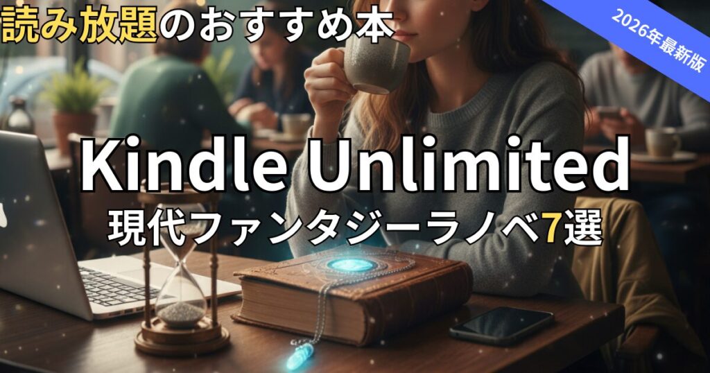 Kindle Unlimited現代ファンタジーラノベおすすめ7選
