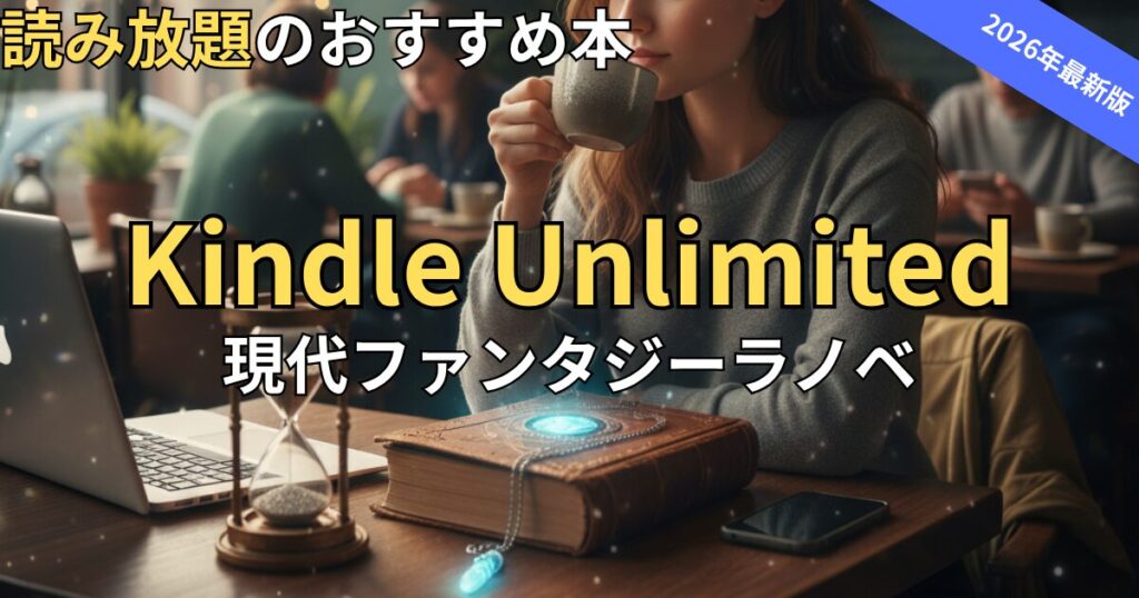 Kindle Unlimitedでおすすめの現代ファンタジーラノベ