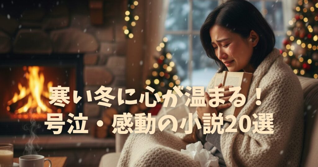 【2026年版】寒い冬に心が温まる！号泣・感動の小説20選